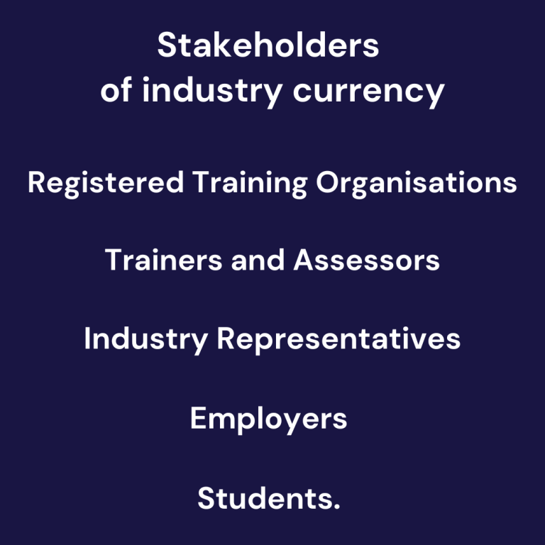 What Role Does Industry Currency Play in Quality Training? ASQA ...